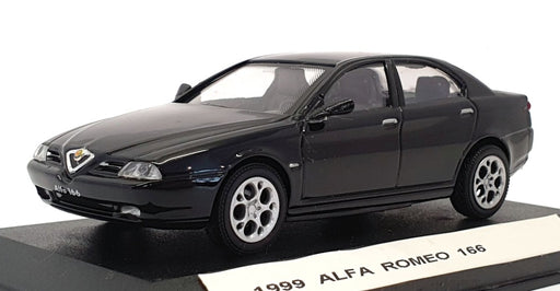 Solido 1/43 Scale Diecast 29721A - 1999 Alfa Romeo 166 - Black
