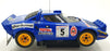 Kyosho 1/18 Scale Diecast 08130C Lancia Stratos HF 1976 TDC #5 Chardonnet