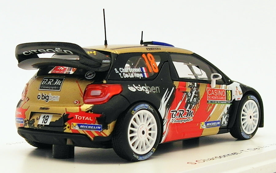 Spark 1/43 Scale S4513 - Citroen DS3 WRC #18 - 47th Monte Carlo 2015