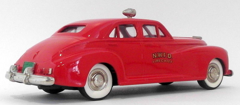 Brooklin 1/43 Scale BRK18 005  - 1941 Packard Clipper Fire Chief PCTS 1 Of 750