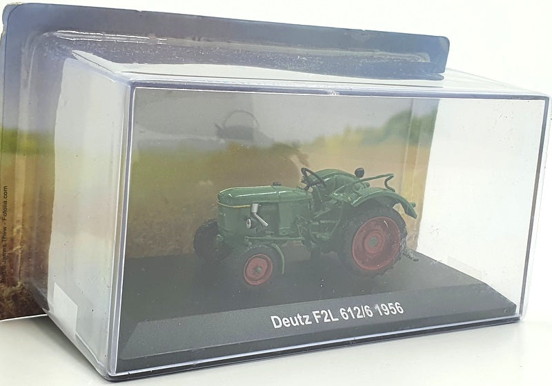 Hachette 1/43 Scale Model Tractor HL38 - 1956 Deutz F2L 612/6 - Green