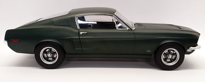 Norev 1/12 Scale 122702 - Bullitt 1968 Ford Mustang Fastback - Satin Green Met
