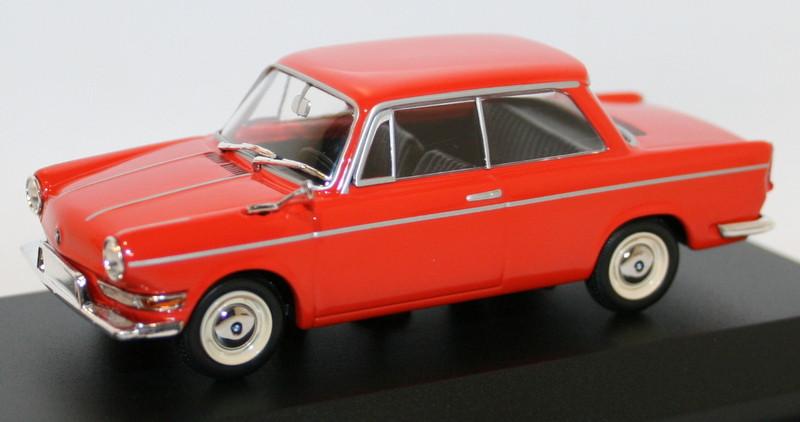 Maxichamps 1/43 Scale Diecast 940 023701 - 1960 BMW 700 LS - Red