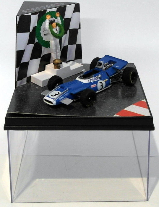 Quartzo 1/43 Scale WC01 F1 World Champions - Matra MS80 - J.Stewart 1969