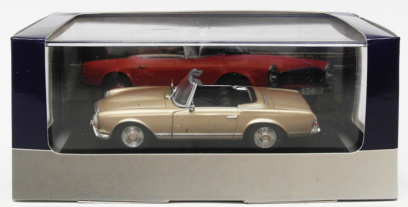 Atlas Editions 1/43 Scale Model Car 7 905 003 - 1963 Mercedes Benz 230 SL Gold