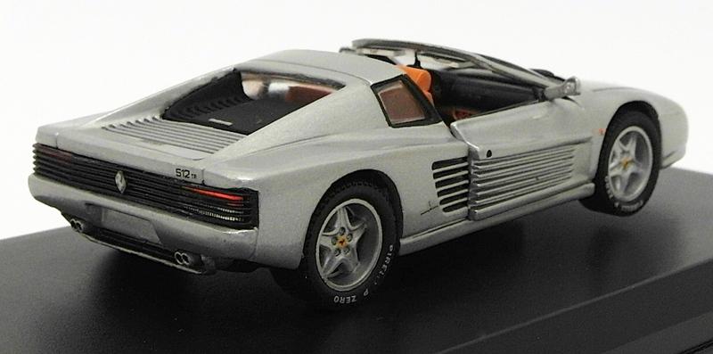 Detail Cars 1/43 Scale Diecast Model Car ART143 - Ferrari 512 TR Spyder - Silver