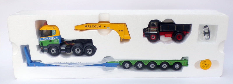 Corgi 1/50 Scale CC12210 Scania Low Loader & Thames Trader - Malcolm Ltd
