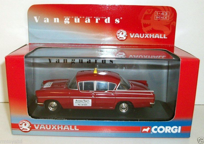 VANGUARDS 1/43 VA06409 VAUXHALL CRESTA ACCESS TAXI'S