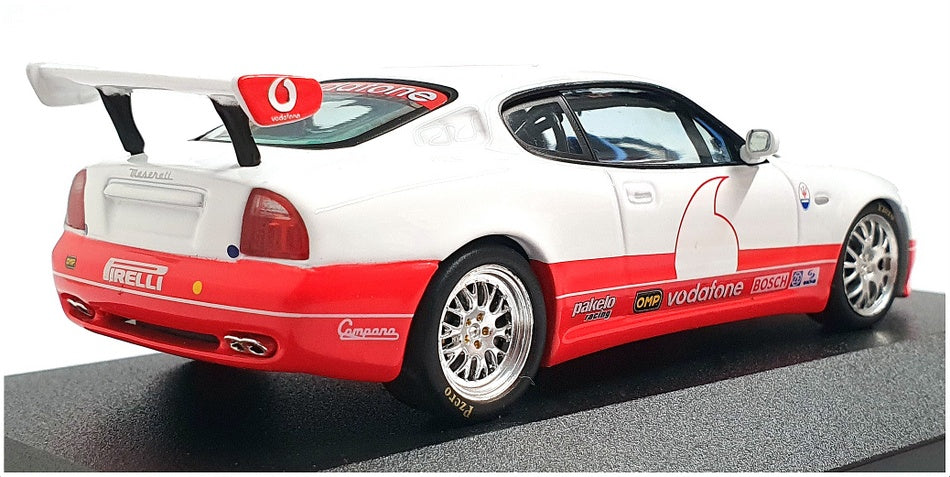 Ixo 1/43 Scale GTM015 - Maserati Trofeo Presentation Car "Vodafone" - White/Red