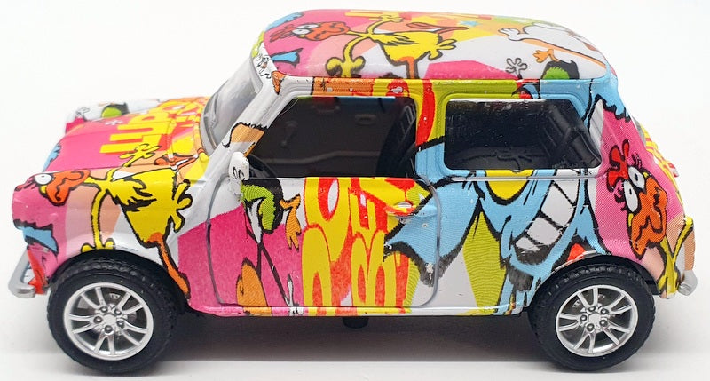 Kandy Toys 11cm Long TY4507 - Wacky Colour Cars Mini  Pull Back And Go