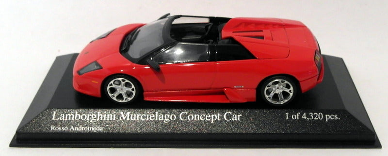 Minichamps 1/43 Scale 400 103530 - Lamborghini Murcielago Concept Car - Red