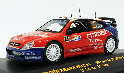 Ixo 1/43 Scale RAM154 - Citron Xsara WRC - #4 Winner Argentina 2004