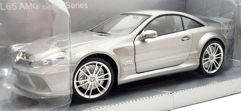 Mondo 1/18 Scale Diecast 501045 Mercedes-Benz SL65 AMG Black Series Silver/Grey
