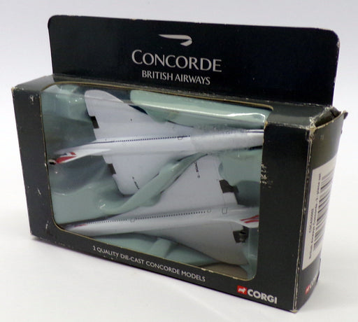Corgi Solido 14cm Long Diecast CSCA05002 - BA Concorde 2 Piece Set