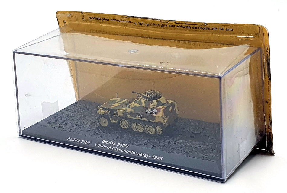 Altaya 1/72 Scale AL8222 - Sd.Kfz. 250/9 Pz.Div. FHH Vimperk Czechoslovakia 1945