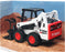 Burago 10cm Long 18-31802 - Bobcat S590 Skid-Steer Loader & Grapple Motorized