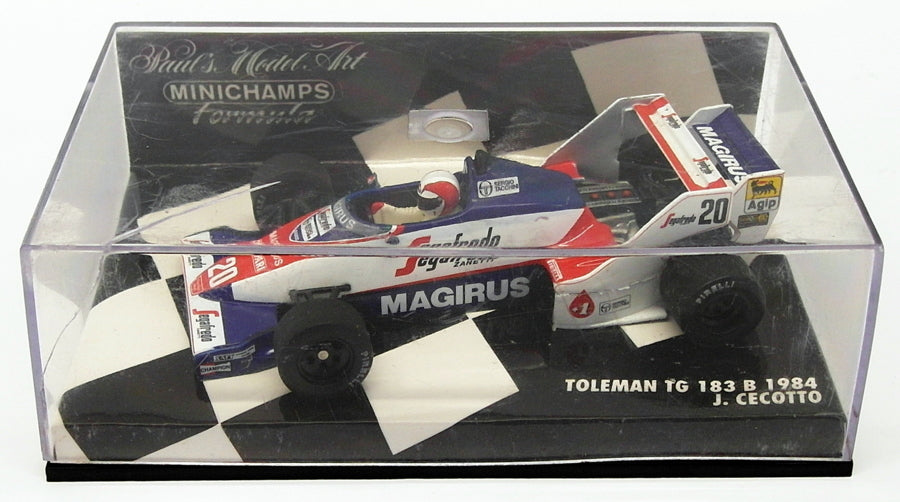 Minichamps 1/43 Scale 430 830020 - F1 Toleman TG 183 B - J.Cecotto '84