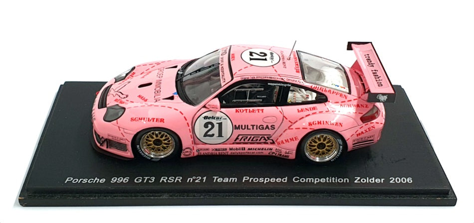 Spark Model 1/43 Scale S0955 - Porsche 996 GT3 RSR Team Prospeed 2006