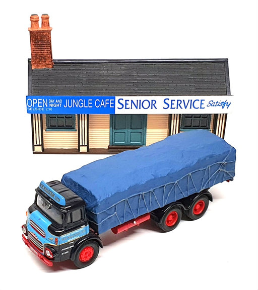 Corgi 1/50 Scale CC11603 Albion Sheeted Lorry & Jungle Cafe Diorama WH Malcolm
