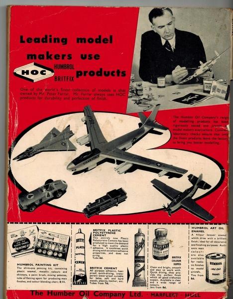 Vintage Book 1958 - All About Model Aircraft by PGF Chinn