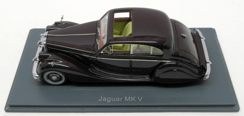 Neo 1/43 Scale Resin Model Car NEO43951 - Jaguar Mk V - Maroon