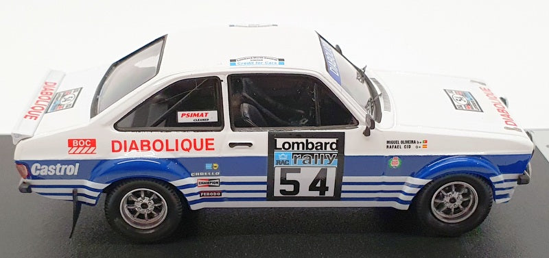 Trofeu 1/43 Scale Model Car RR.uk52 - Ford Escort Mk2 19th RAC Rally 1980