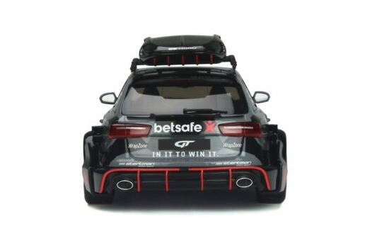 GT Spirit 1/18 Scale GT321 - 2017 Audi A6 RS6 DTM Avant - Black