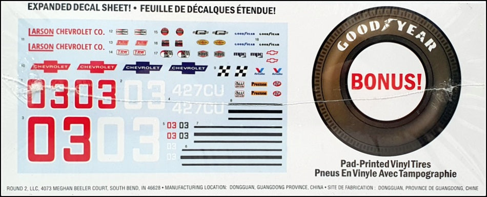 MPC 1/25 Scale MPC962M/12 - 1971 Chevy Monte Carlo Super Stocker