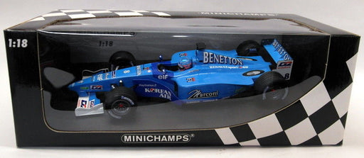 Minichamps 1/18 Scale Diecast - 180 010098 Benetton Renault Showcar F1 J. Button