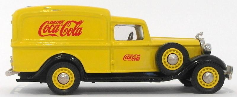 Brooklin 1/43 Scale BRK16 020B  - 1935 Dodge Van Drink Coca Cola Yellow