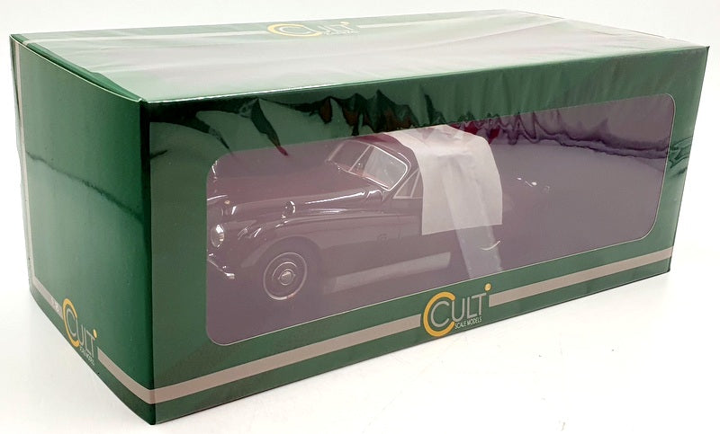 Cult Models Cult Models 1/18 Scale CML182-03 - Jaguar XK120 FHC 1954-54 - Maroon ...