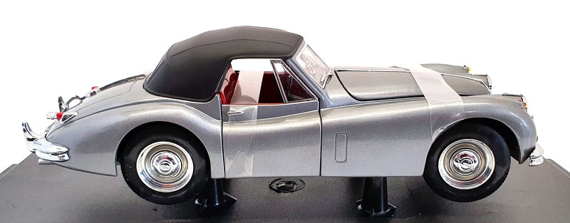 Sunstar 1/18 Scale 3201 - Jaguar XK140 Drophead Coupe - Metallic Grey