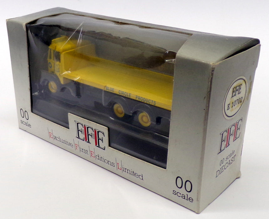 EFE 1/76 Scale E10702 - AEC Mammoth 6 Wheel Flatbed Truck - Blue Circle