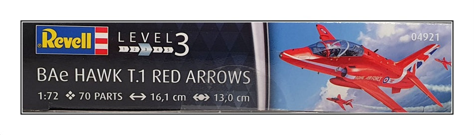 Revell 1/72 Scale Aircraft Kit 04921 - BAe Hawk T.1 The Red Arrows
