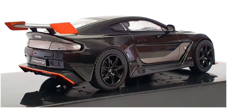 Ixo 1/43 Scale Diecast MOC301 - 2015 Aston Martin Vantage GT12 - Black