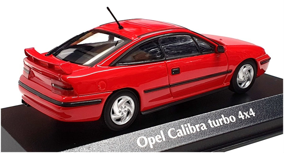 Maxichamps 1/43 Scale 940 045721 - 1992 Opel Calibra Turbo 4x4 - Red