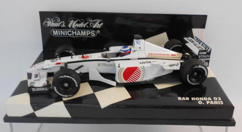 Minichamps F1 1/43 Scale - 400 010009 BAR HONDA 03 O.PANIS