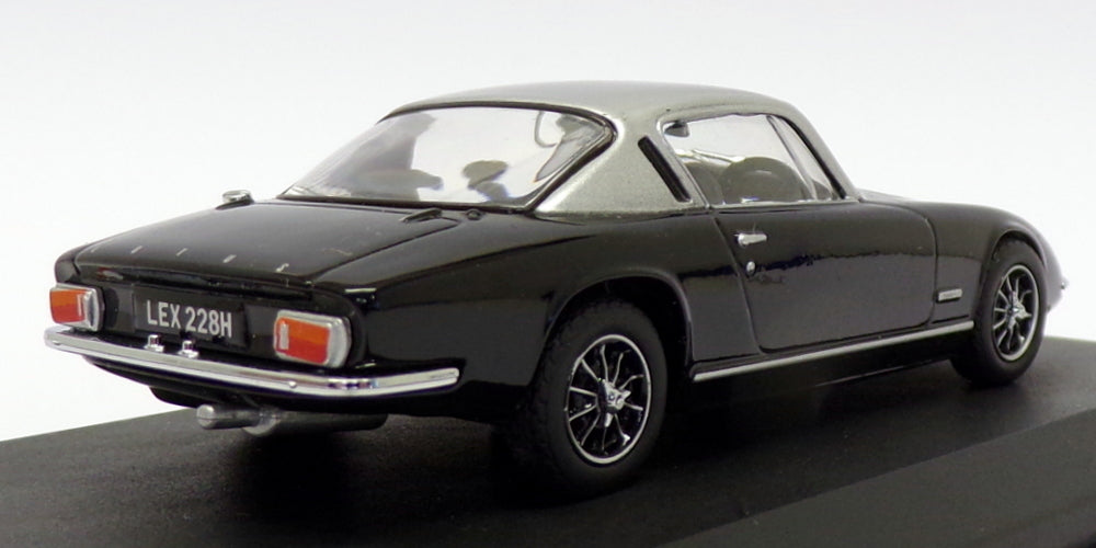 Oxford Diecast 1/43 Scale Model Car LE004 - Lotus Elan Plus 2 Black Silver