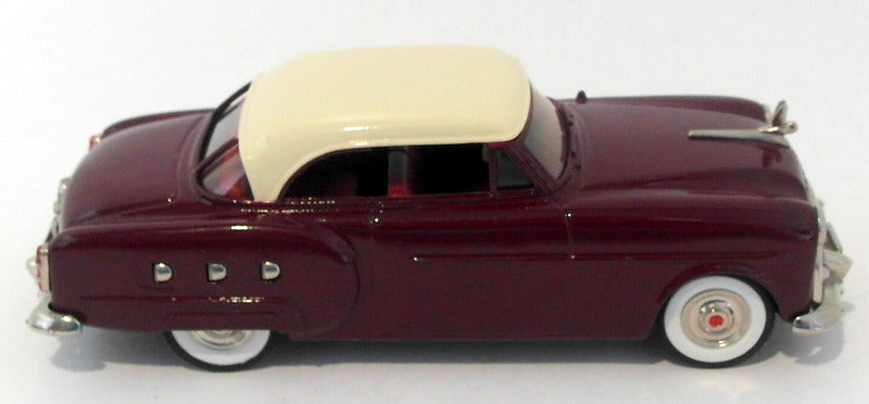 Brooklin Models 1/43 Scale BRK55 - 1951 Packard Mayfair - Maroon/White