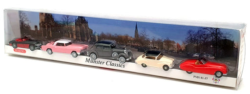 Wiking 1/87 Scale PMS 81-57 - Munster Classics III 5 Piece Set