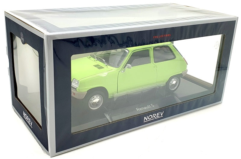 Norev 1/18 Scale Diecast 185155 - Renault 5 1972 - Light Green