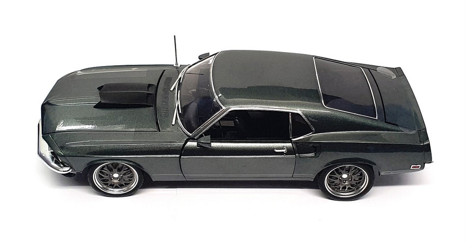 Acme 1/18 Scale A1801847 - 1969 Ford Mustang GT Bullitt Street Fighter - Green