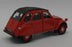 Citroen 2CV - Red - Kinsmart Pull Back & Go Diecast Metal Model Car