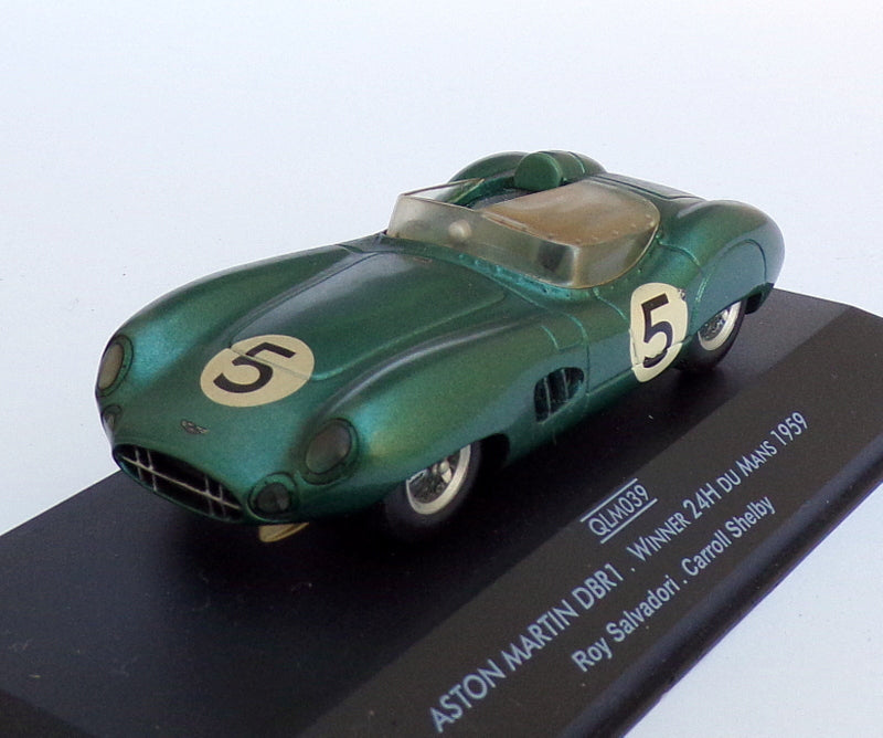 Quartzo 1/43 Scale QLM039 - Aston Martin DBR1 Salvadori Shelby 1st Du Mans 1959