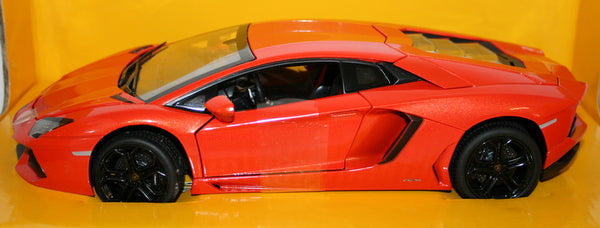 Rastar 1/18 Scale Metal Model - 61300 Lamborghini Aventador LP700-4 - Orange