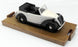 Brumm Models 1/43 Scale Diecast R83 - 1937-39 Fiat 508C Cabriolet - White