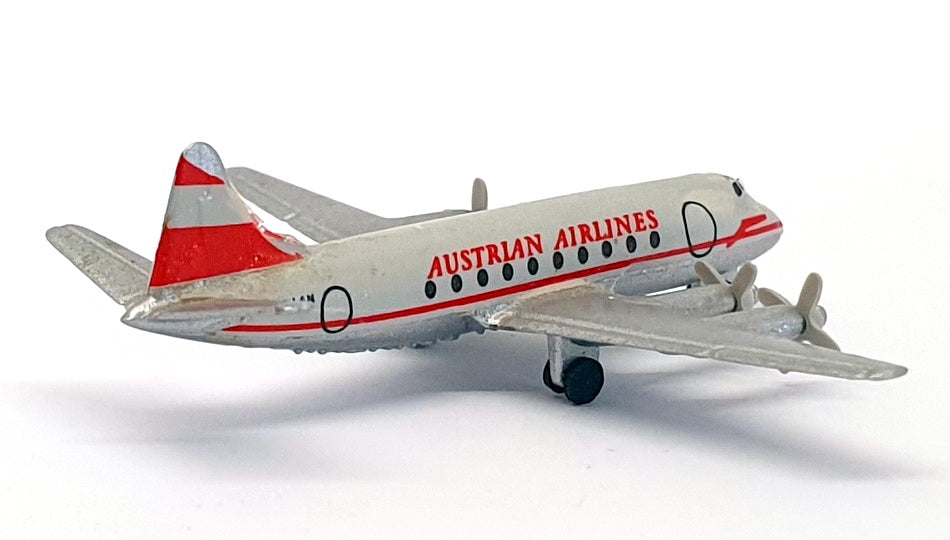 Schabak 1/600 Scale 941/13 - Vickers Viscount Aircraft - Austrian Airlines