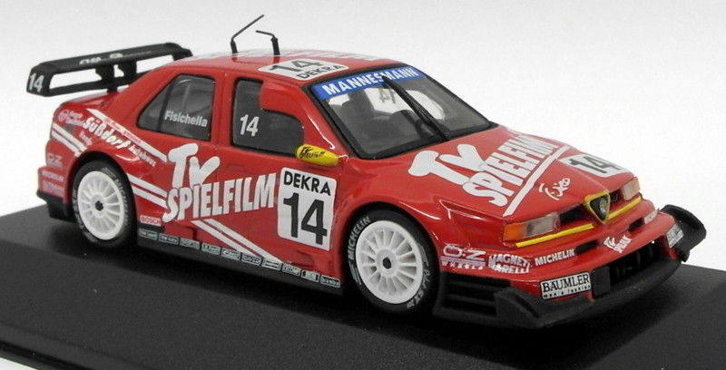 Onyx 1/43 Scale Diecast XT016 - Alfa Romeo TV Spielfilm - #14 G.Fisichella