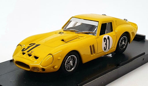 Bang 1/43 Scale 444 - Ferrari 250 GTO - #31 SPA 1965 - Yellow