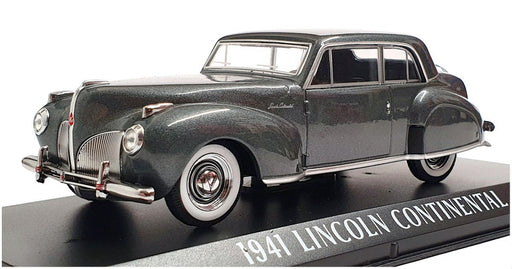 Greenlight 1/43 Scale 86325 - 1941 Lincoln Continental - Met Grey